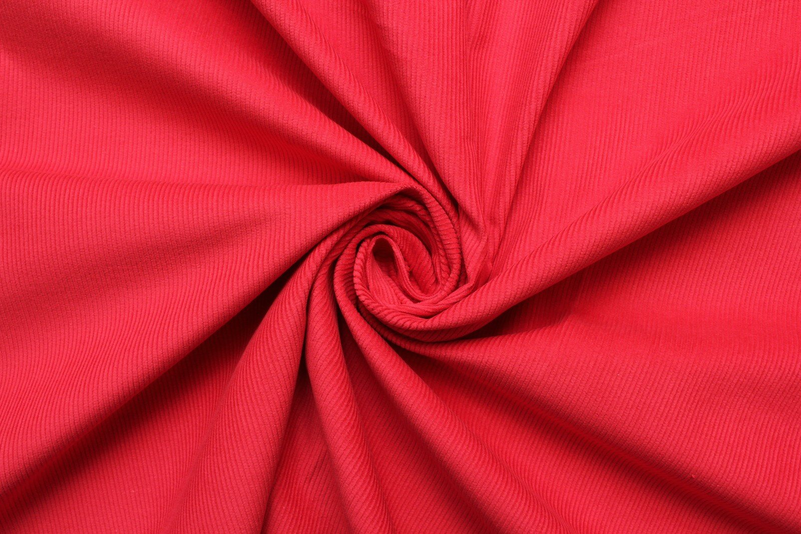 Ткань Вельвет 25 мм розово-алый ш145см 05 м