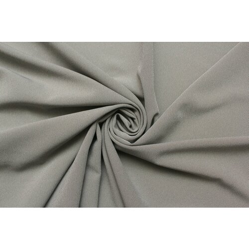 Ткань костюмная би-стрейч Armani молочно-чёрная меленькая клетка, 290 г/пм, ш138см, 0,5 м