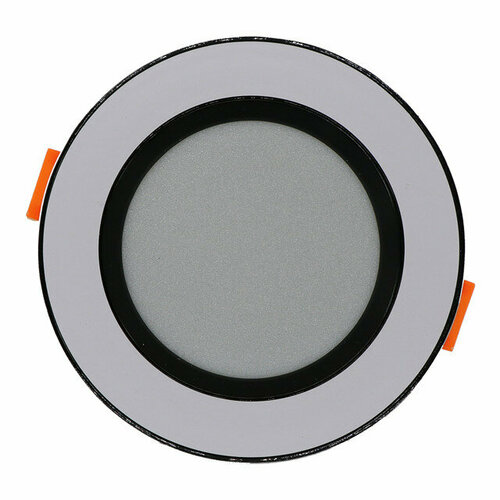 Светильник встраиваемый балтийский стиль 6вт 4500к белый черный 861₽