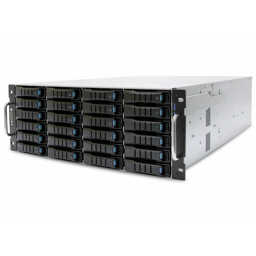 Серверная платформа 4U AIC XE1-4BT00-05 RSC-4BT, 36x3.5" HS bays, tool-less 3.5" and 2.5" HDD tray, 1200W CRPS redundant PSU, 2x7mm 2.5" HS OS, low pr