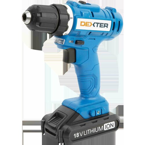Дрель аккумуляторная Dexter ML-CD92-180S 18 В Li-ion 15 Ач 932000₽