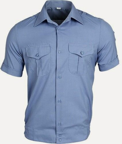 Изображение товара Рубашка форменная кор. рукав голубая