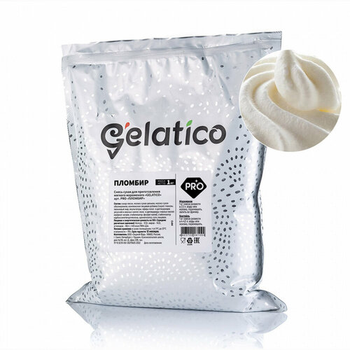 Смесь для мороженого Gelatico Pro «Пломбир», 1 кг