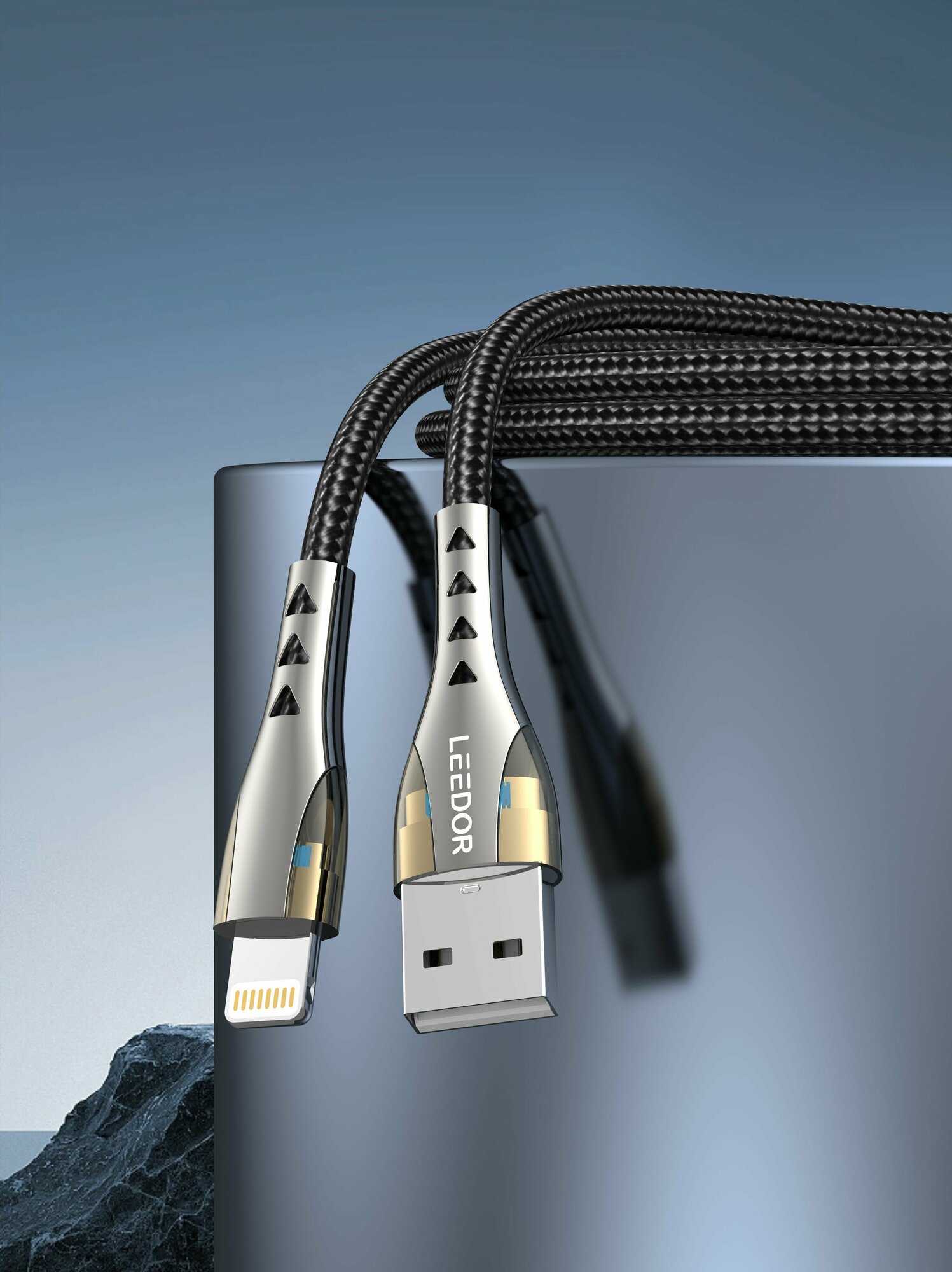 Кабель Lightning для быстрой зарядки Apple Data cable 3.0A