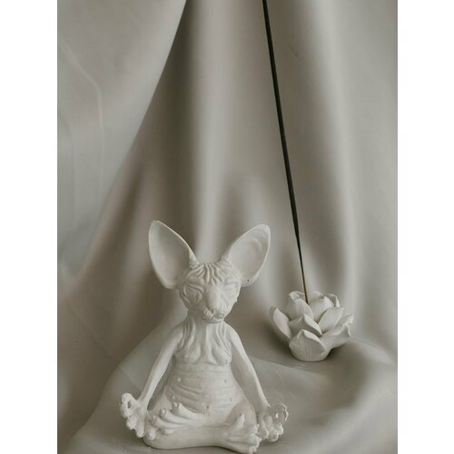 Фигурка сфинкс белый большой и для благовоний цветок 1001₽