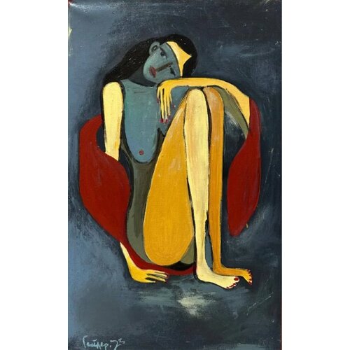 DARIA GEILER Картина для интерьера Дарьи Гейлер Не грусти 50х90 см 22990₽