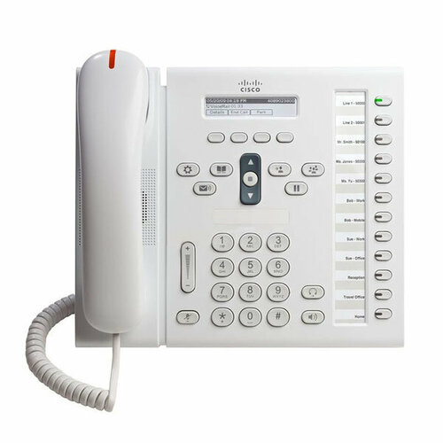 voip телефон cisco cp 6921 c k9 VoIP-телефон Cisco CP-6961-W-K9