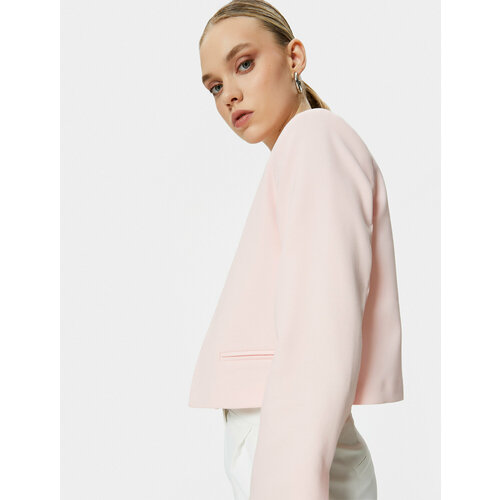 Пиджак KOTON, размер 34, розовый пиджак mexx размер 34 розовый