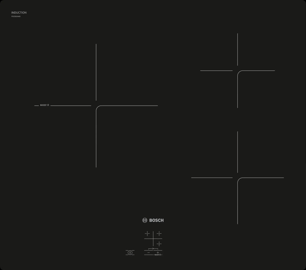 Индукционная варочная панель Bosch (PUC61KAA5E)