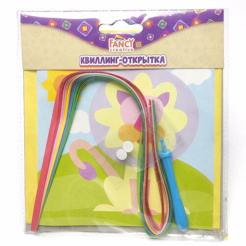 Квиллинг-открытка Лев 135135 см 169₽