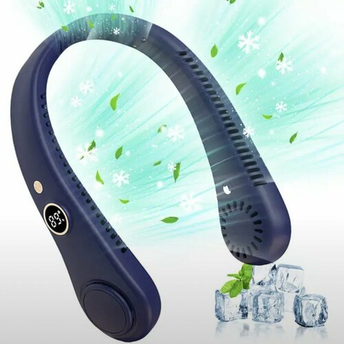 Вентилятор беспроводной нашейный 5 скоростейпортативный шейный вентилятор 175400₽