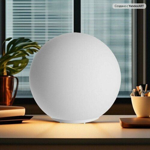 Лампа офисная Arte Lamp Sphere A6020LT-1WH, E27, 60 Вт, белый