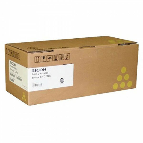 Ricoh SP C220E Yellow / 407643 тонер-картридж оригинальный