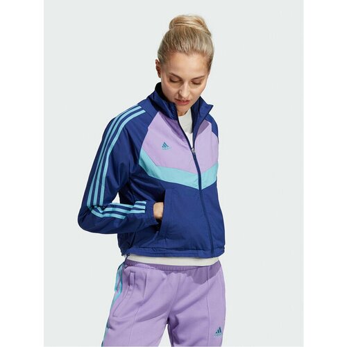 Толстовка adidas, размер M [INT], синий олимпийка adidas originals jeremy scott track top размер xs хаки