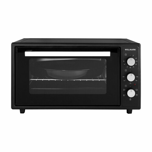 Мини-печь WILLMARK WOF-505BL 50л конвекция эмал внутр поверх лампа таймер черн 1500Вт 9232₽