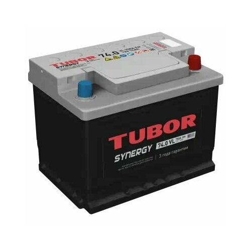 Аккумулятор 74 А/ч о. п. Tubor Synergy ток 700 276x175x175 низкий