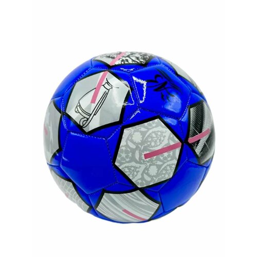 Мяч футбольный АВ звезды, синий