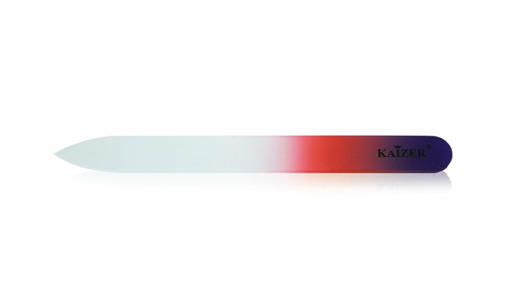 KAIZER Пилка стеклянная для натуральных ногтей, 115 мм