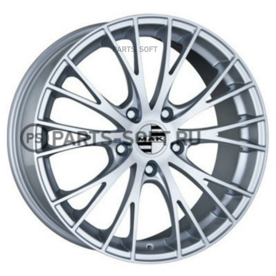 8,5x19/5x130 et48 d71,6 rennen silver