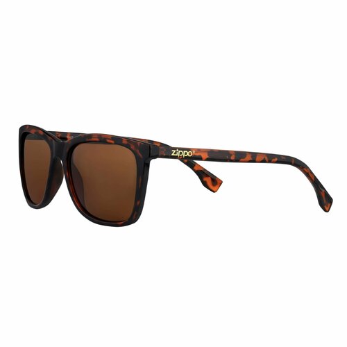 Солнцезащитные очки Zippo Очки солнцезащитные ZIPPO OB223-4, коричневый солнцезащитные очки lewis 8515 золотисто коричневые