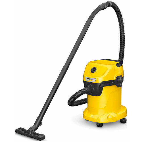 Строительный пылесос Karcher KWD 3 S V-15/4/20 (1.628-448.0) желтый / черный