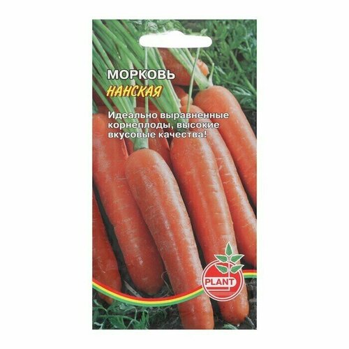 Семена Морковь Нантская 4, 800 шт .7 уп.