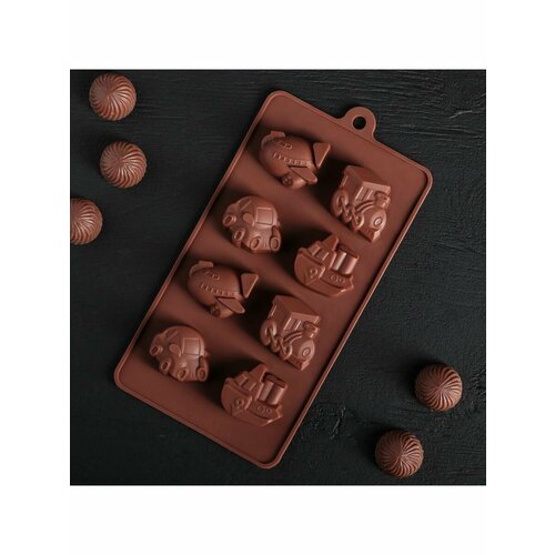 Форма для льда и кондитерских украшений Машинки 469₽