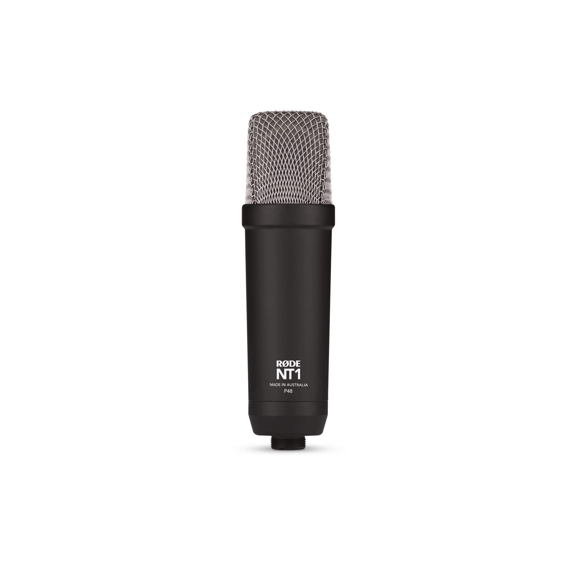 RODE NT1 SIGNATURE BLACK студийный кардиоидный конденсаторный микрофон, цвет чёрный — фото 1
