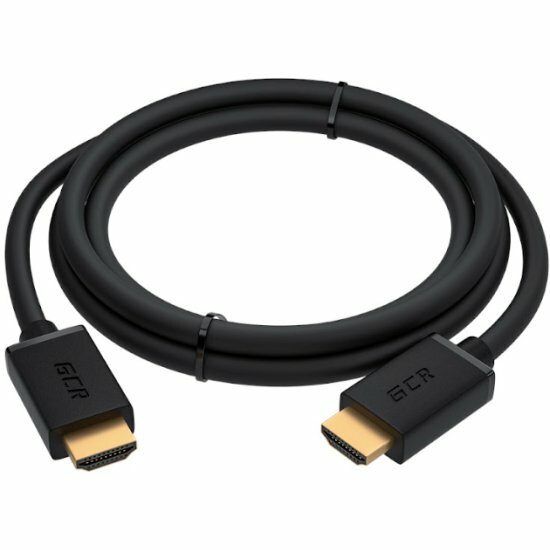 Кабель Gcr HDMI 2.0m версия 1.4, черный, -HM410-2.0m