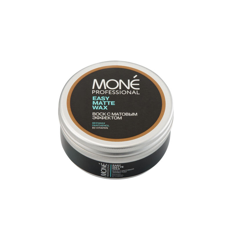 Матовый воск для волос средней фиксации Mone Professional Easy Matte Wax 100 мл