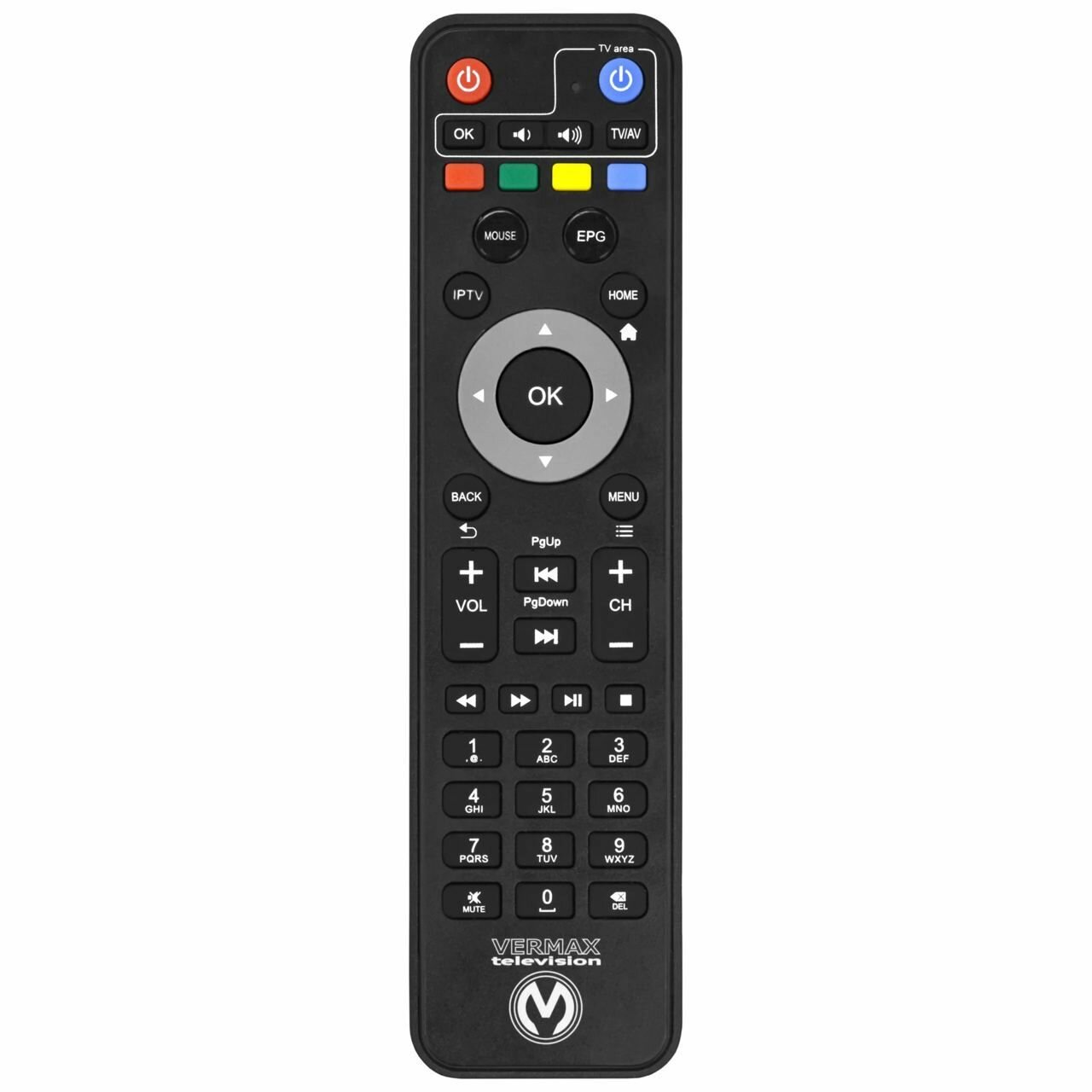 Пульт дистанционного управления для IPTV приставок Vermax семейства UHD