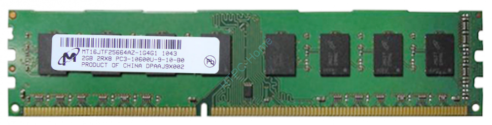 Модуль памяти DIMM DDR3 2048Mb, 1333Mhz, Micron (MT16JTF25664AZ-1G4G1)