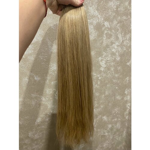 Волосы для Наращивания 60 см биопротеиновые волосы био волосы натуральный блонд 70см