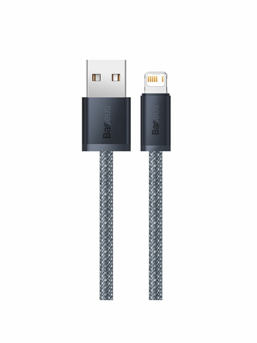 Кабель Baseus Dynamic Series Fast Charging Data Cable USB - Lightning 2.4A 1m Blue CALD000403 - фото №17