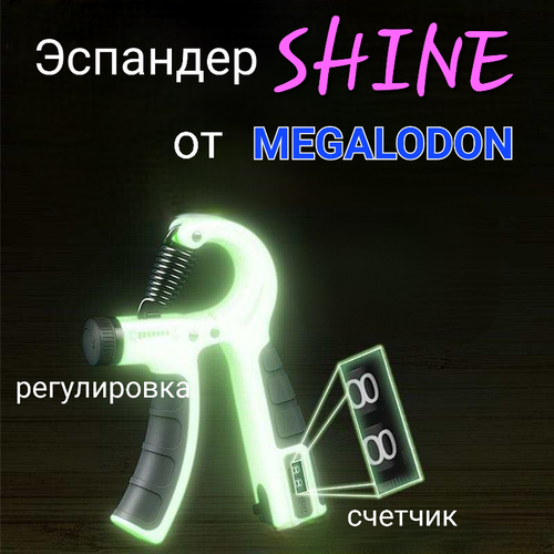 RADIY флуоресцентный регулируемый кистевой эспандер с счетчиком 485₽