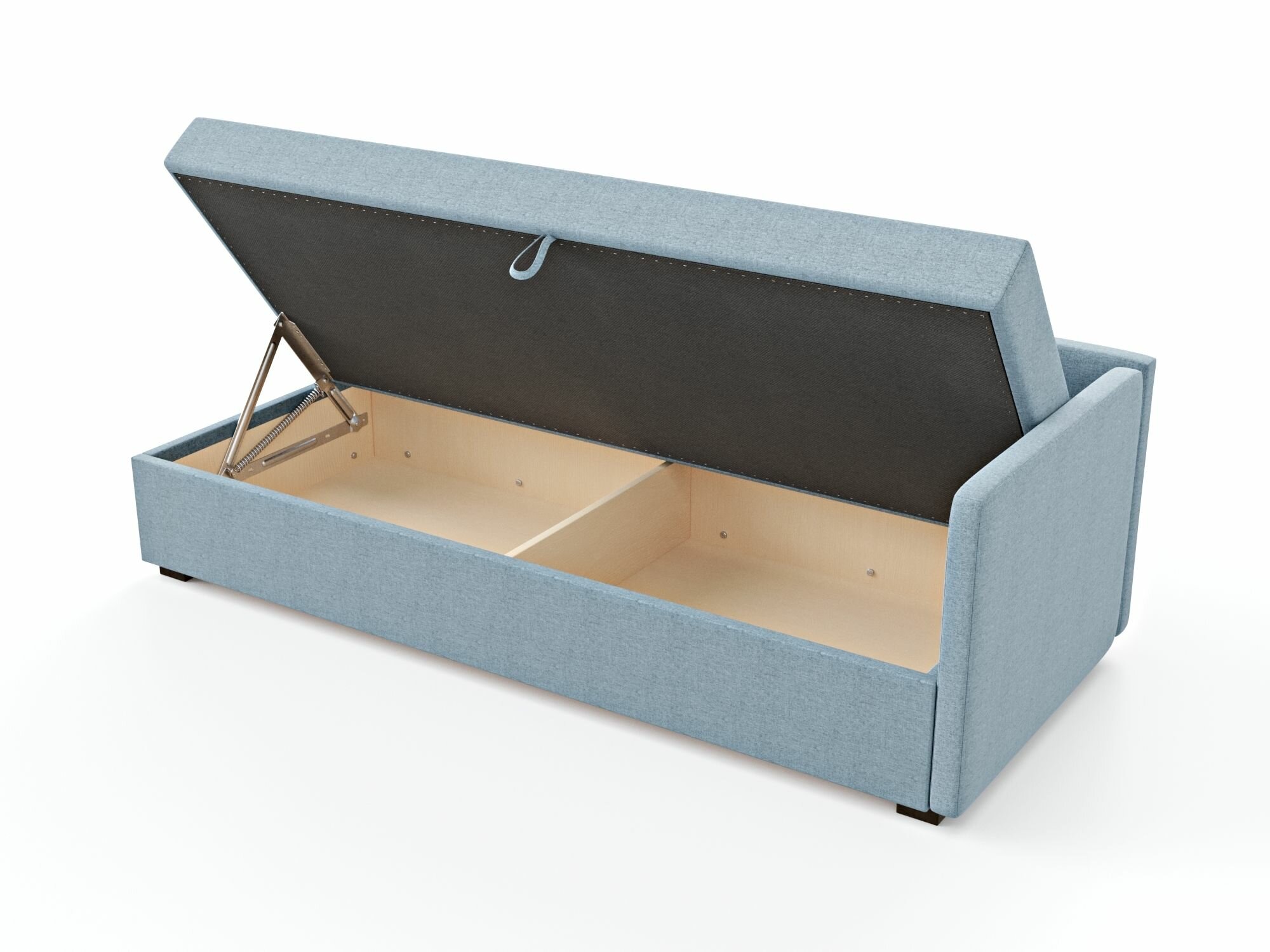 фото Прямой диван кушетка велес правый, бежевая, рогожка, трехместный, в офис, в салон красоты, скандинавский лофт