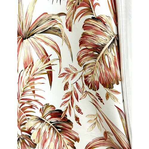 Ткань для штор Viva текстиль, с печатным рисунком, высота 2.8 м, на отрез 1 метра