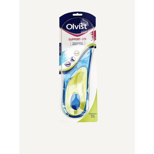 Стельки, цвет синий, размер 40-46, бренд Olvist, артикул 110-19_gel_40-46