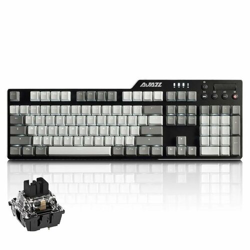 Клавиатура проводная Ajazz AK35I Grey White 5999₽