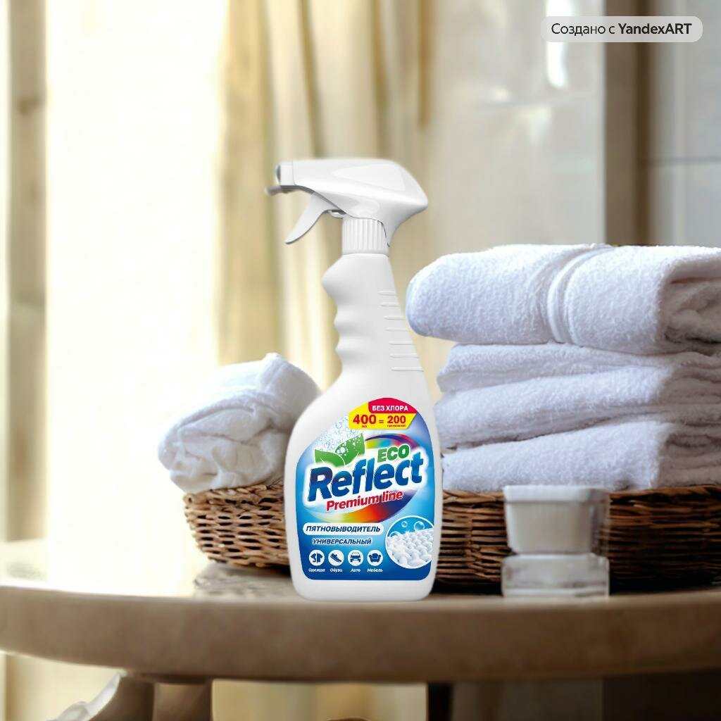 фото Пятновыводитель ЭКО Reflect 400 мл, для различных типов тканей