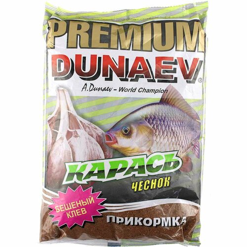 Прикормка DUNAEV-PREMIUM 1 кг Карась Чеснок