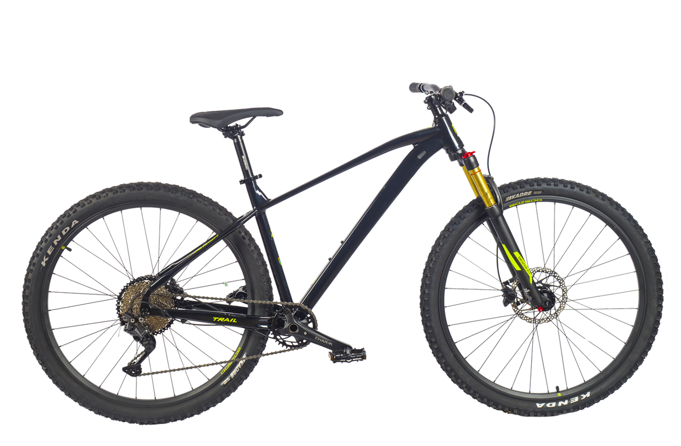 фото Велосипед BOZGOO TRANZION (BLACK/LIGHT GREEN)