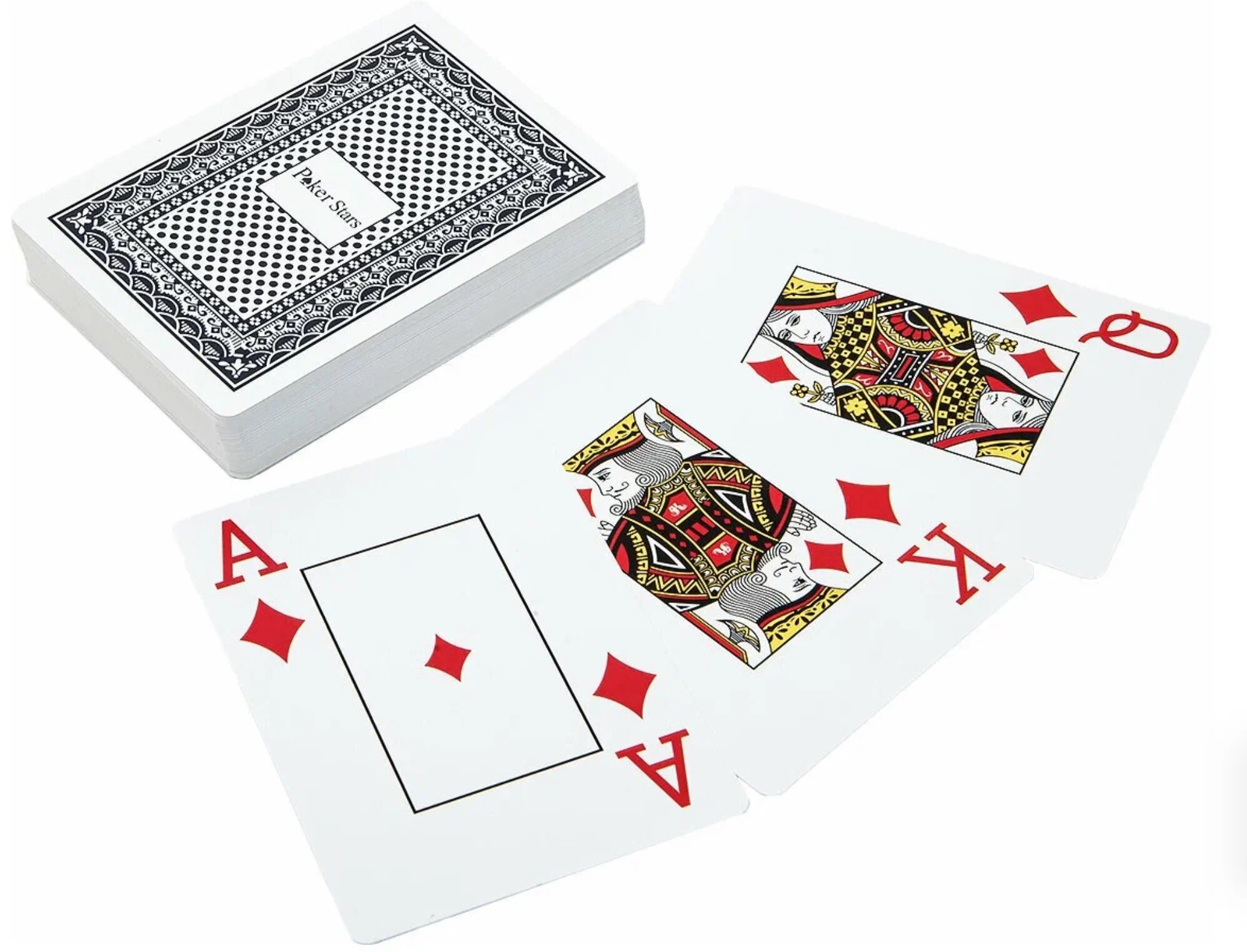 Пластиковые игральные карты Poker Club / Покерные карты 54 шт, синий — фото 1