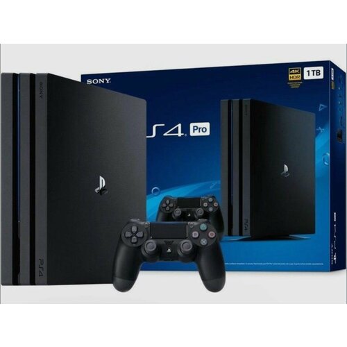 Игровая консоль Sony PlayStation4PRO емкостью 1 ТБ международная русская версия совершенно новая оригинальная коробка 3750000₽