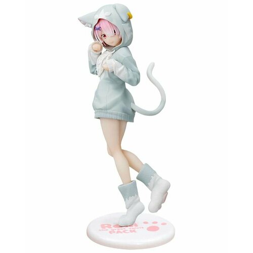 Фигурка Рем Жизнь с нуля в другом мире Рам / Re Zero Rem Ram (20см) 20cm re life a different world from zero rem ram re zero action figure japanese anime adult action figures toys