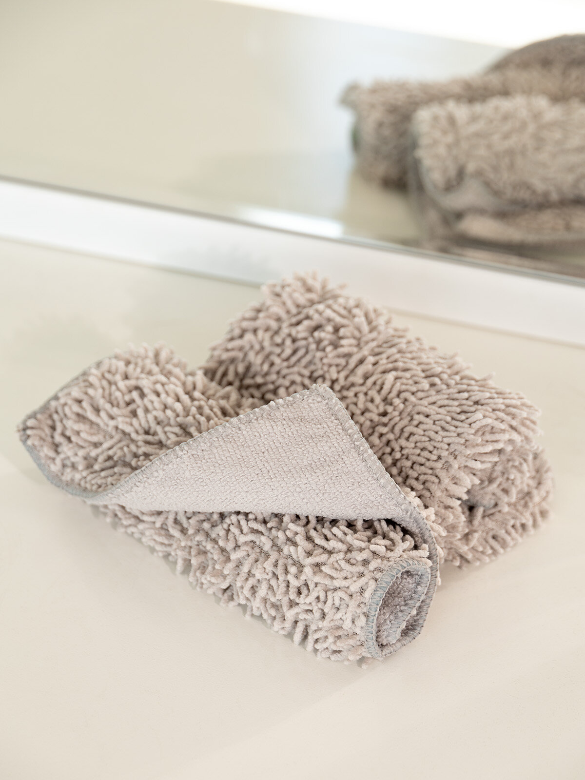 фото Набор салфеток универсальных DeNASTIA, двухслойные, микрофибра, 20x30см, 2 шт.