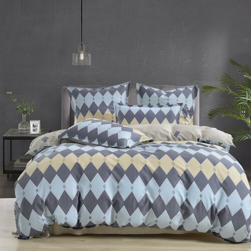 Комплект постельного белья Sofi de Marko Локи Сатин Семейный