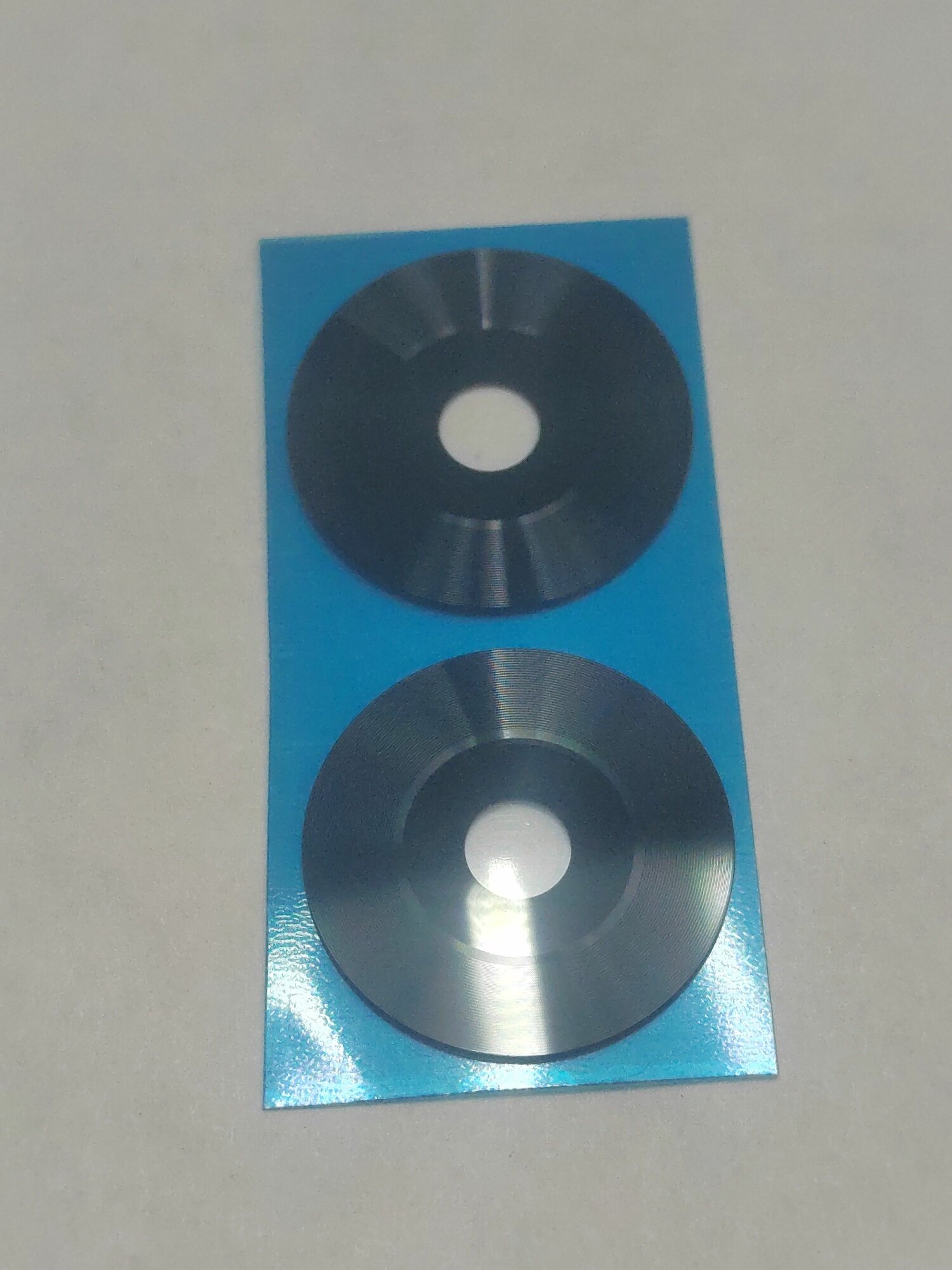 Стекло камеры для tecno pova 5 черное(2шт комплект)