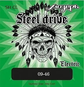 Струны для электрогитары Мозеръ SH-CL Steel Drive 9-46, МозерЪ (мозер)