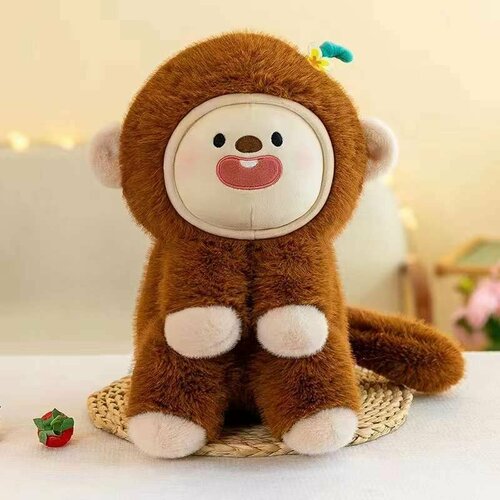 Мягкая плюшевая игрушка Обезьянка со съемным лицом 1769₽